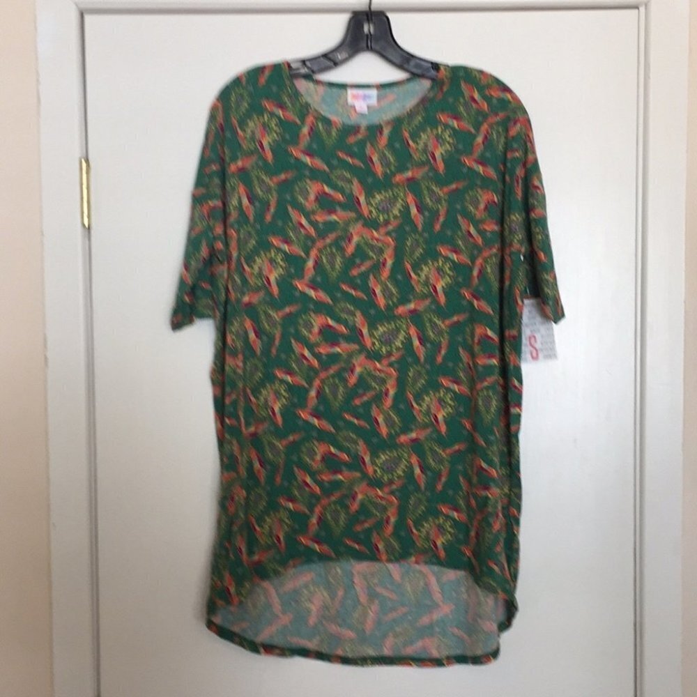 S LuLaRoe Irma Feathers